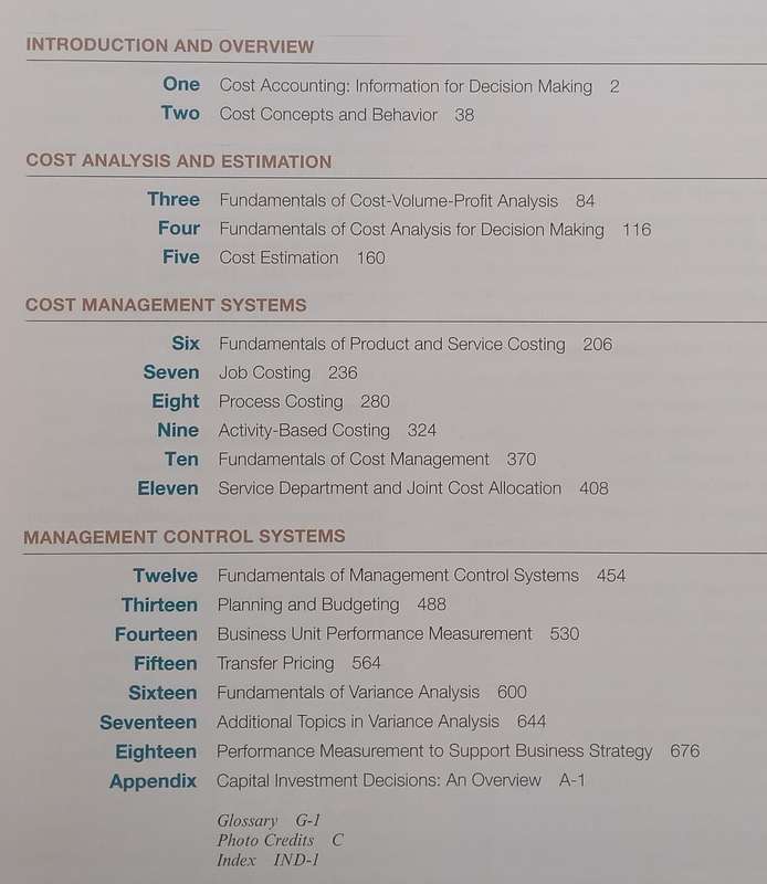 Fundamentals of Cost Accounting (4th Ed.) | William N. Lanen, et al.