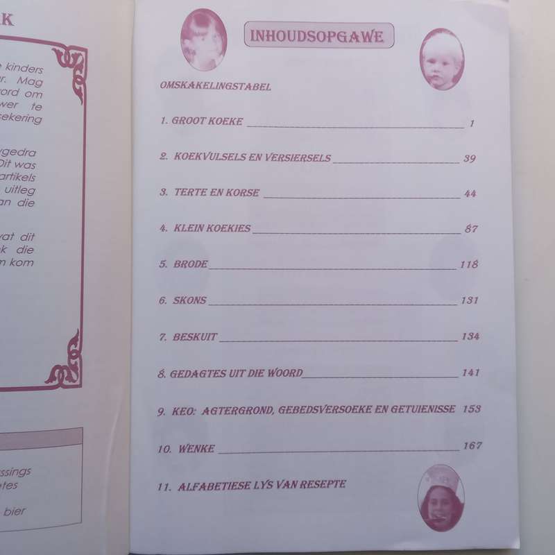 Kinder Evangeliste Opleidingsinstituut Resepteboek Volume 1 (Afrikaans)