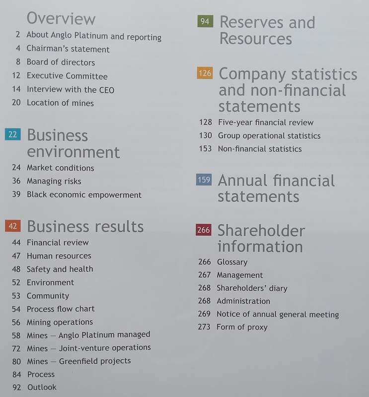Platinum: A Precious Metal for a Precious Planet, 2009 Annual Report