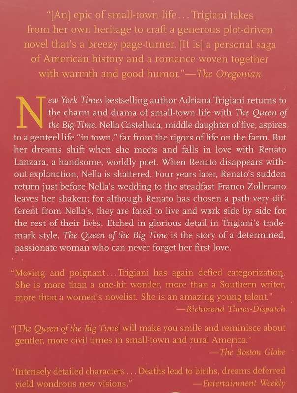 The Queen of the Big Time: A Novel | Adriana Trigiani