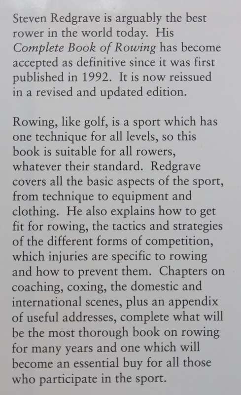 Complete Book of Rowing | Steven Redgrave