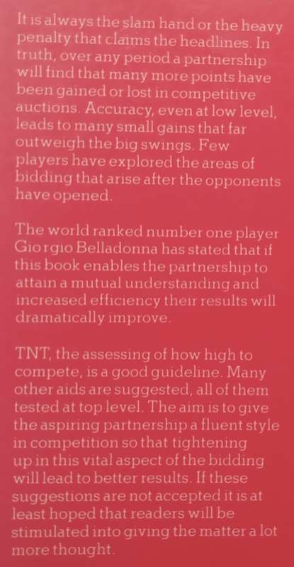 Bridge: TNT and Competitive Bidding | Dick Payne & Joe Amsbury