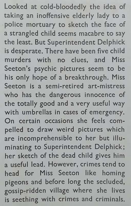Miss Seeton Draws the Line (First Edition, 1969) | Heron Carvic