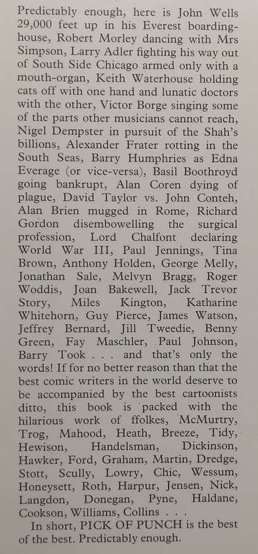 Pick of Punch 1979 | Alan Coren (Ed.)
