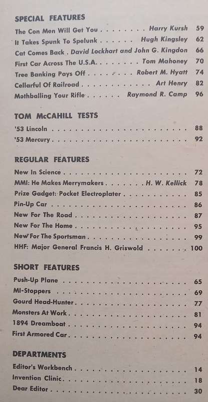 Mechanix Illustrated (March 1953, Vol. 48, No. 5)