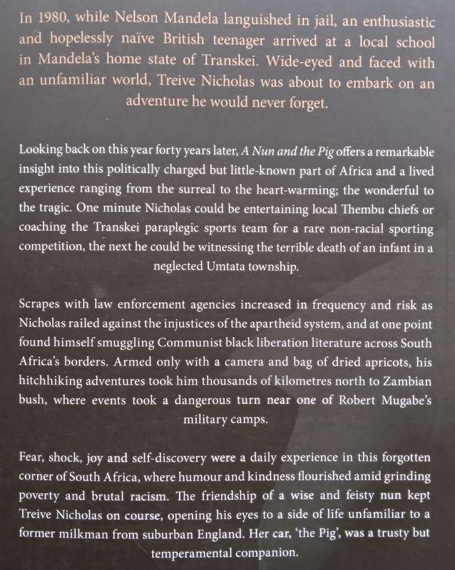 A Nun and the Pig: Tales from South Africa | Treive Nicholas