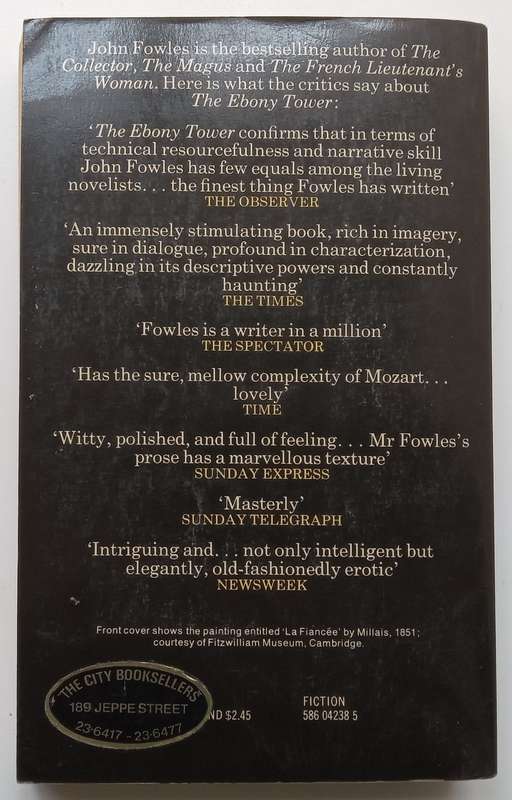 The Ebony Tower | John Fowles