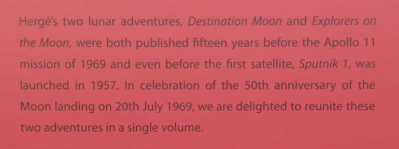 Tintin on the Moon (2 Volumes in 1) | Herge
