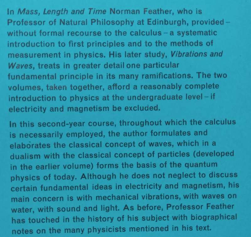 Vibrations and Waves | Norman Feather