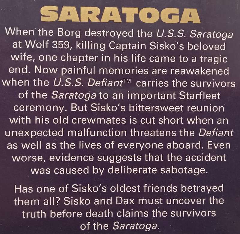 Saratoga (Star Trek Deep Space Nine) | Michael Jan Freidman
