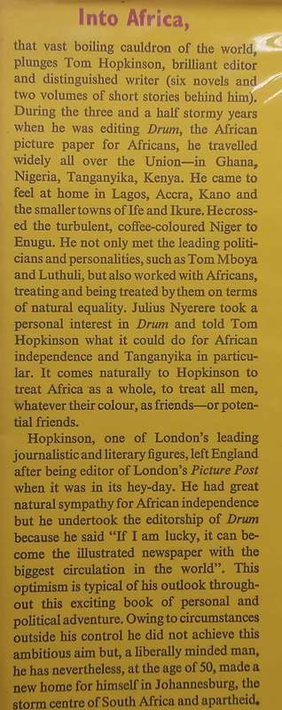In the Fiery Continent | Tom Hopkinson
