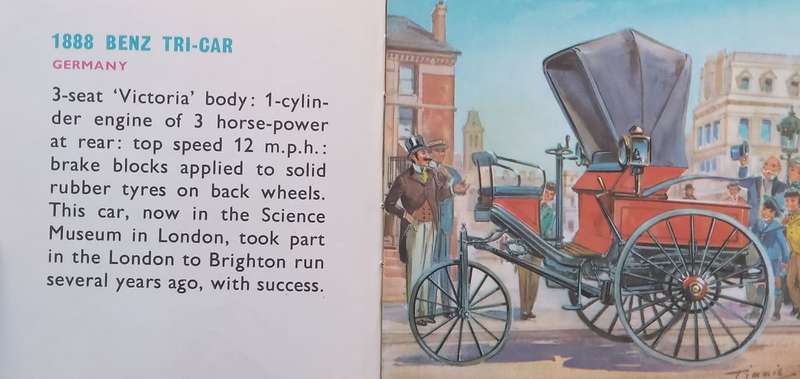 Veteran and Vintage Cars Book One (Pocket-Sized Book)