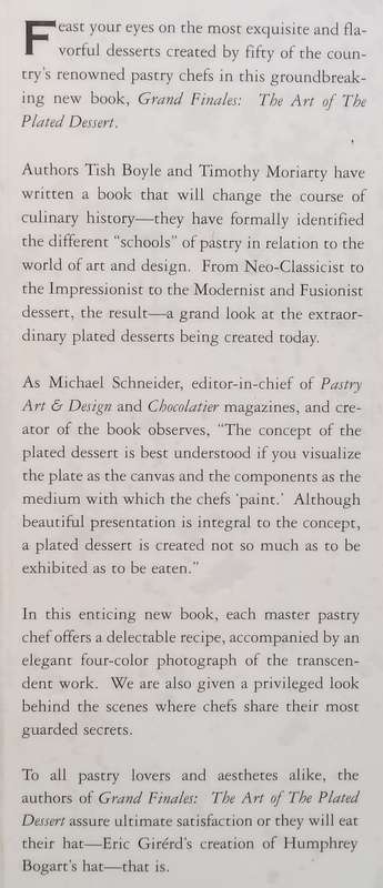 Grand Finales: The Art of the Plated Dessert | Tish Boyle & Timothy Moriarty