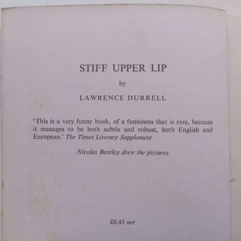 Stiff Upper Lip | Lawrence Durrell