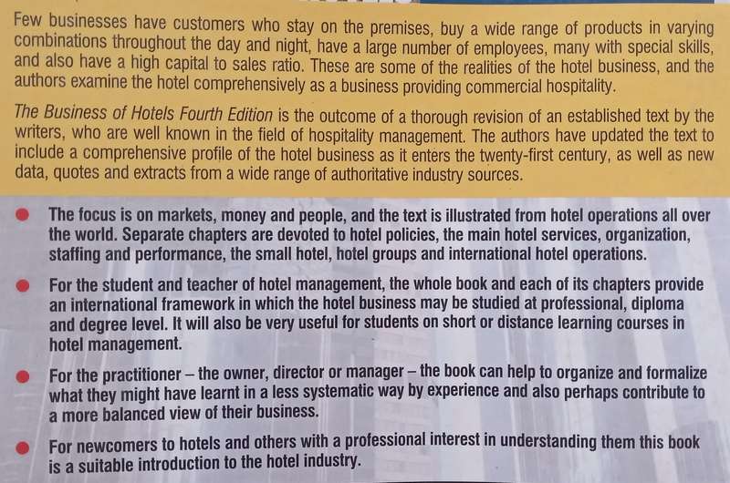 The Business of Hotels (4th Ed.) | S. Medlik &amp; H. Ingram