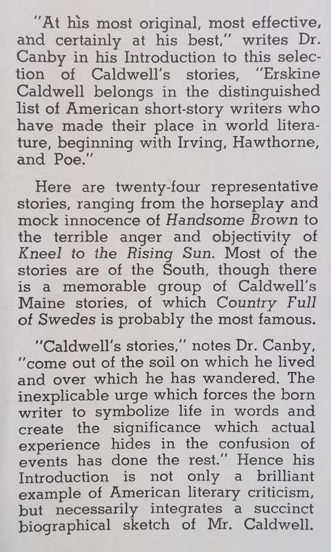 Stories by Erskine Caldwell | Erskine Caldwell