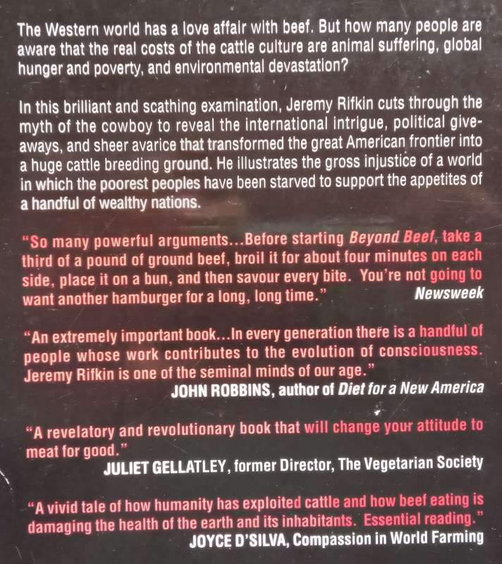Beyond Beef: The Rise and Fall of the Cattle Culture | Jeremy Rifkin