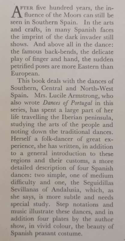 Dances of Spain I: South, Centre and North-West | Lucile Armstrong