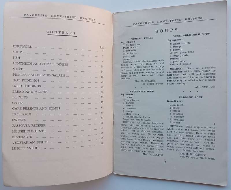 Favourite Home-Tried Recipes | L. Miller & M. Fedler (Eds.)