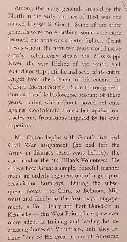 Grant Moves South | Bruce Catton