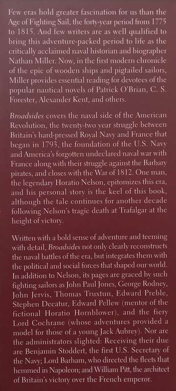 Broadsides: The Age of Fighting Sail, 1775-1815 | Nathan Miller