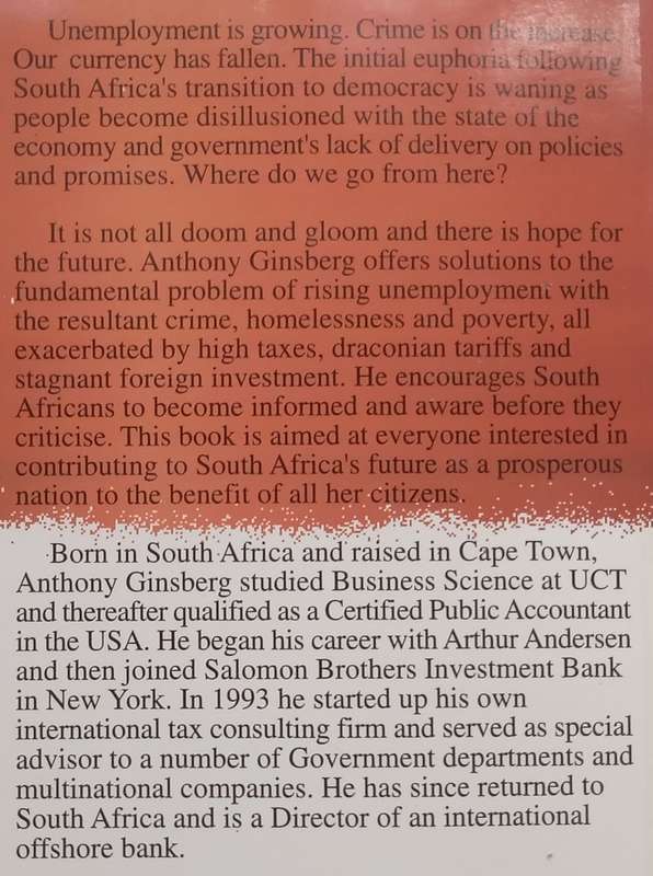 South Africas Future: From Crisis to Prosperity | Anthony Ginsberg