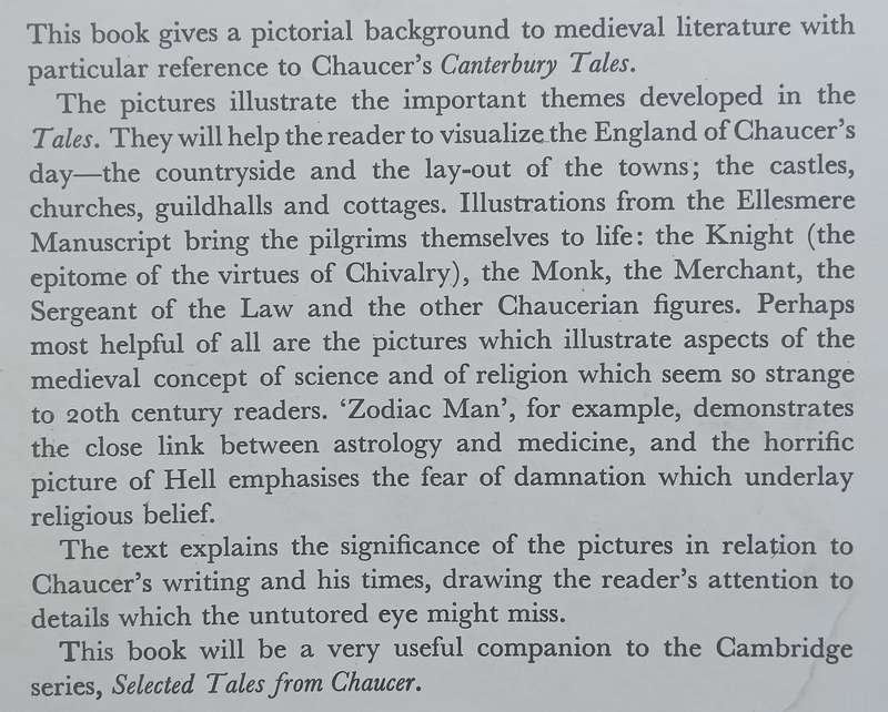 Chaucers World: A Pictorial Companion | Maurice Hussey