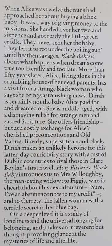 Black Baby: A Novel | Clare Boylan
