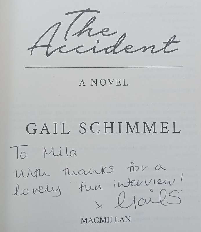 The Accident: A Novel (Inscribed by Author) | Gail Schimmel