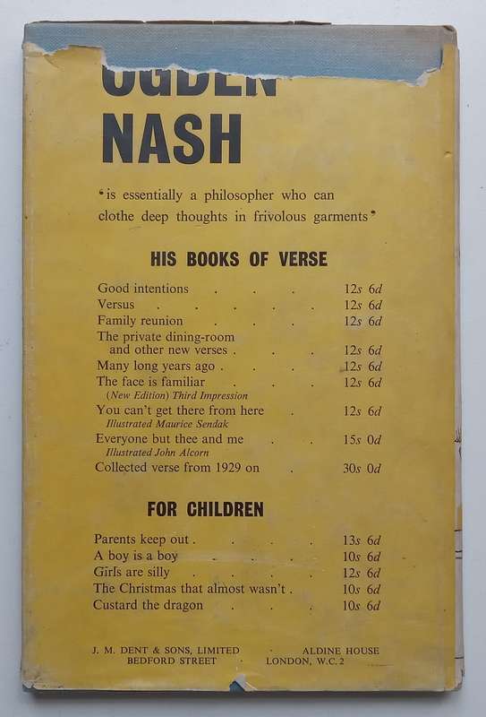 A Boy and His Room & The Adventures of Isabel | Ogden Nash