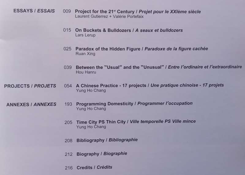 Yung Ho Chang: A Chinese Practice (English/French Text) | Laurent Gutierrez & Valerie Portefaix (...