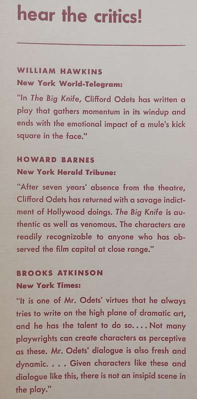The Big Knife | Clifford Odets