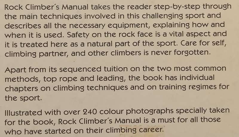 Rock Climbers Manual | Turlough Johnston