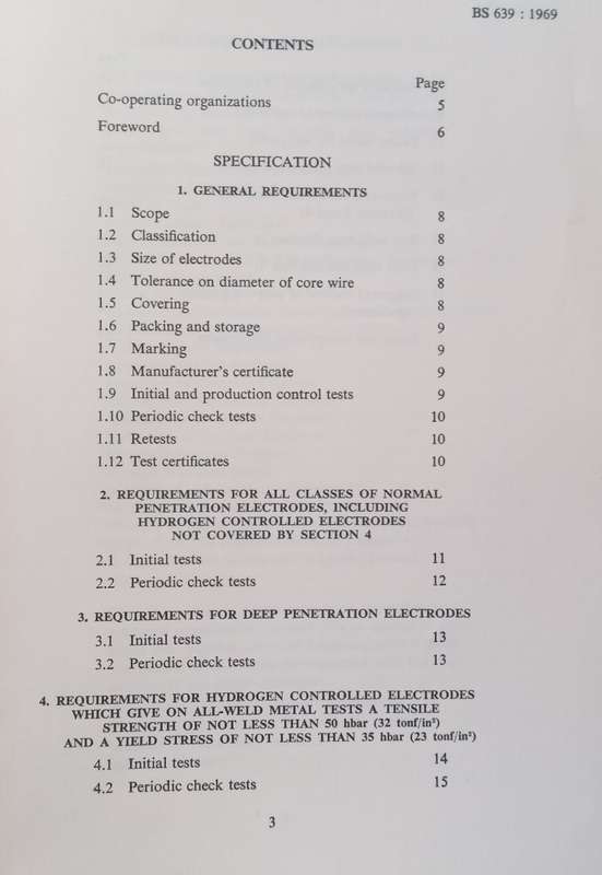Specification for Covered Electrodes for the Manual Metal-Arc Welding of Mild Steel and Medium-Te...