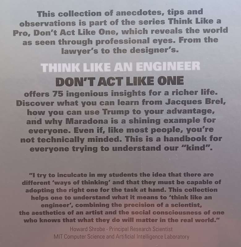 Think Like an Engineer, Dont Act Like One | Jan Karel Mak
