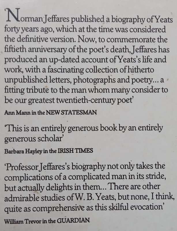 W. B. Yeats: A New Biography | A. Norman Jeffares