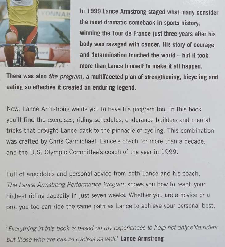 The Lance Armstrong Performance Program: Seven Weeks to the Perfect Ride | Lance Armstrong & Chri...