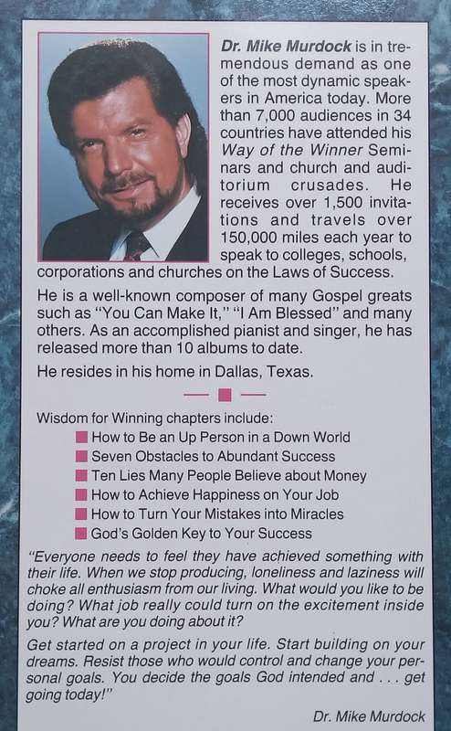 Wisdom for Winning | Mike Murdock