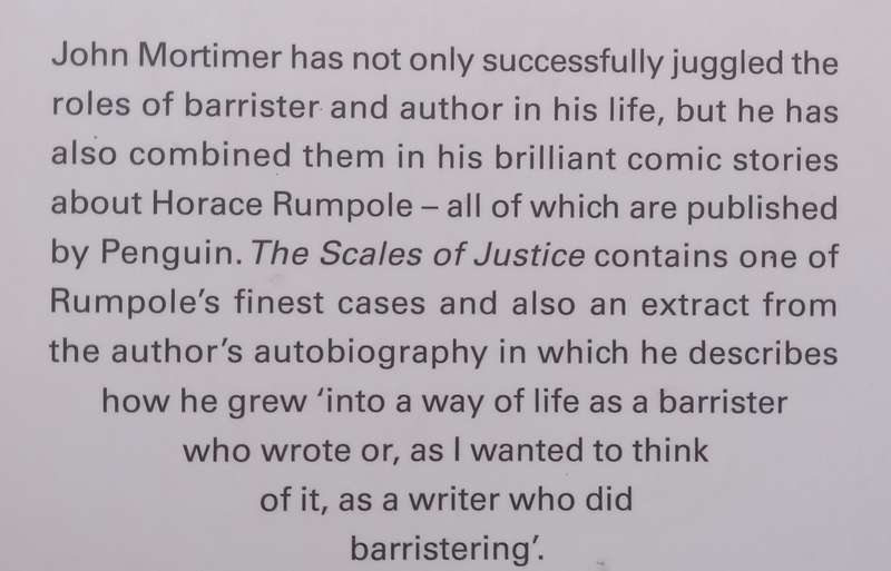 The Scales of Justice | John Mortimer