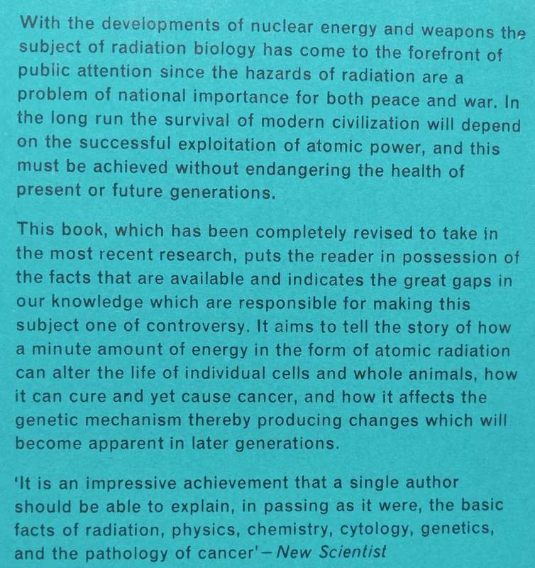 Atomic Radiation and Life (Revised Ed.) | Peter Alexander