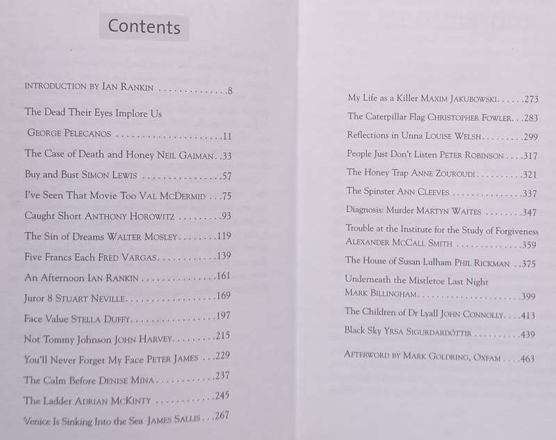 OxCrimes: 27 Killer Stories from the Cream of Crime Writers | Mark Ellingham & Peter Florence (Eds.)