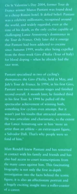 The Death of Marco Pantani | Matt Rendell