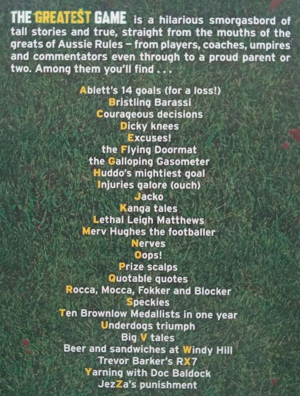 The Greatest Game: Timeless Tales from the Greats of Aussie Football | Ken Piesse