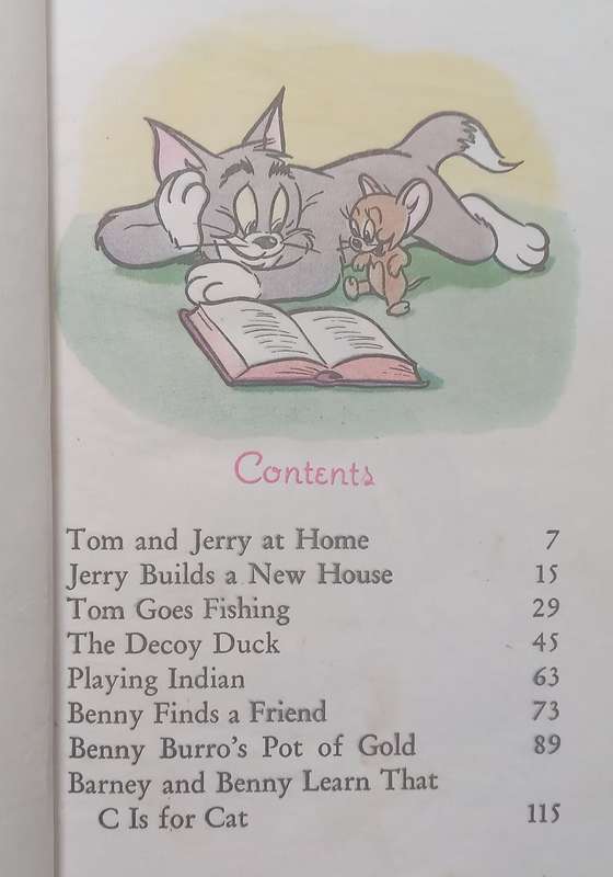 M-G-Ms Tom and Jerry and their Friends (Published 1950)