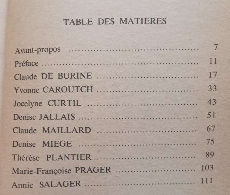 Poesie 1: Poesie Feminine DAujourdHui (French)