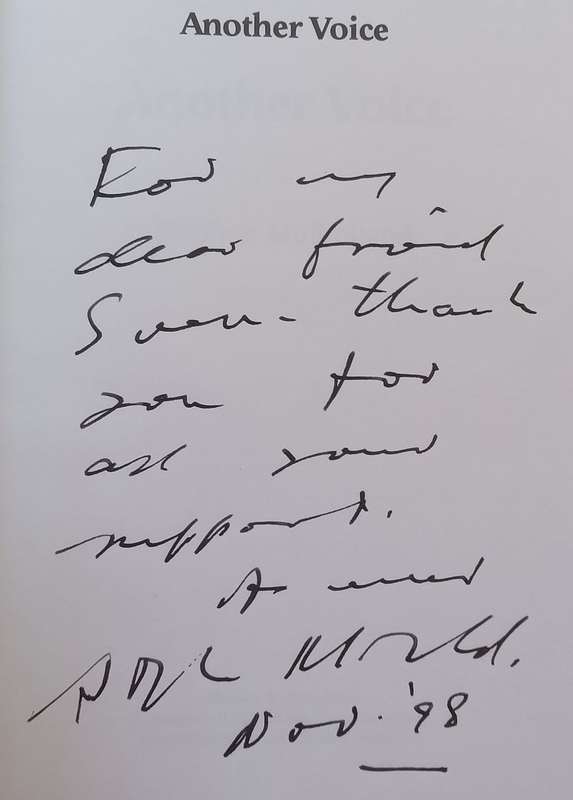 Another Voice (Inscribed by Author) | Stephen Mulholland
