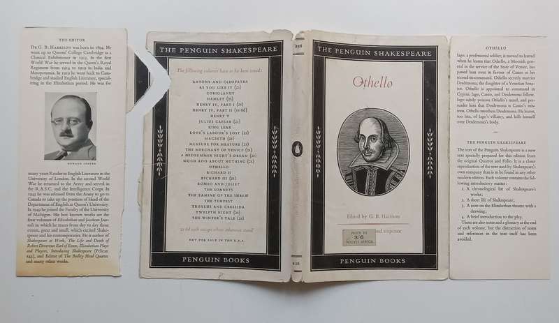 Othello (With Dust Jacket) | William Shakespeare