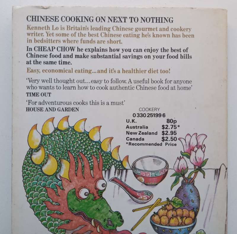 Cheap Chow: Chinese Cooking on Next to Nothing | Kenneth Lo
