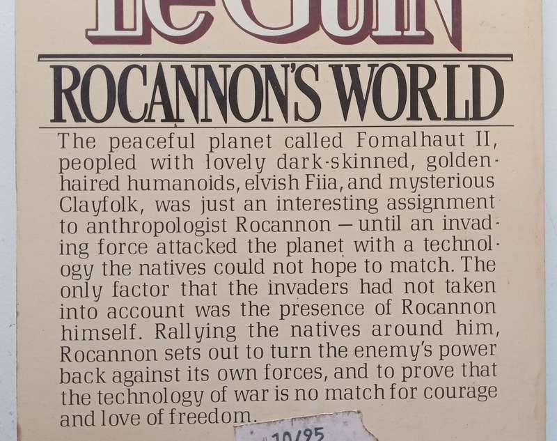 Rocannons World | Ursula K. Le Guin