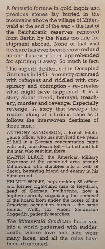The Mittenwald Syndicate | Frederick Nolan